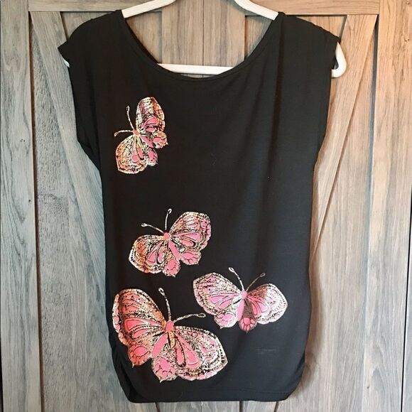 H&M Butterfly Capped Tee - Picture 5 of 5